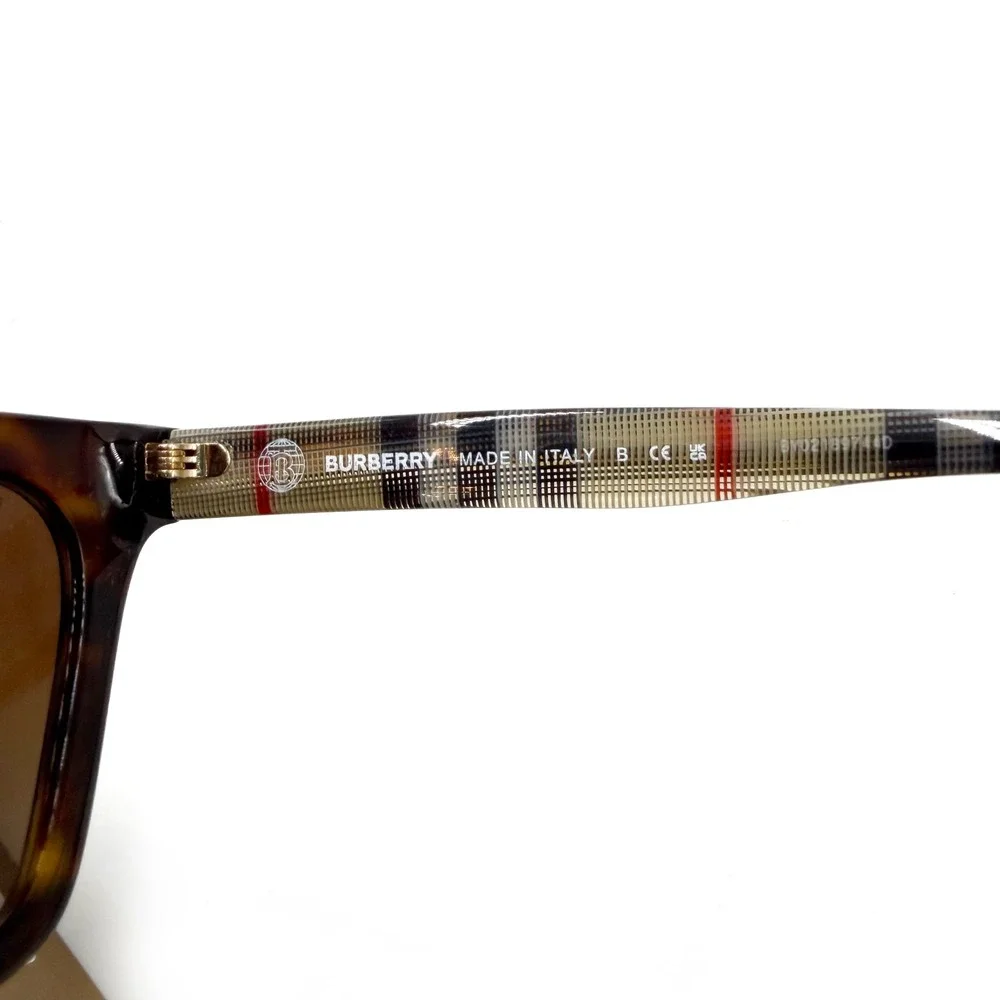 Burberry Elsa Sunglasses B4346 Cat Eye‎ Tortoiseshell Havana Novacheck Plaid